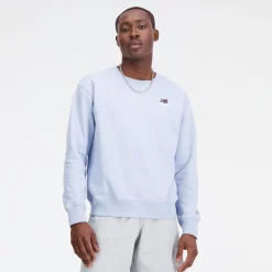 MEN New Balance Hoodies & Sweatshirts|Gender NeutralUni-ssentials French Terry Crewneck Sweatshirt