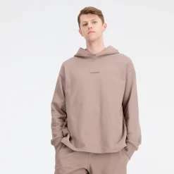 MEN New Balance Hoodies & Sweatshirts|Men'sAthletics Linear Fleece Top