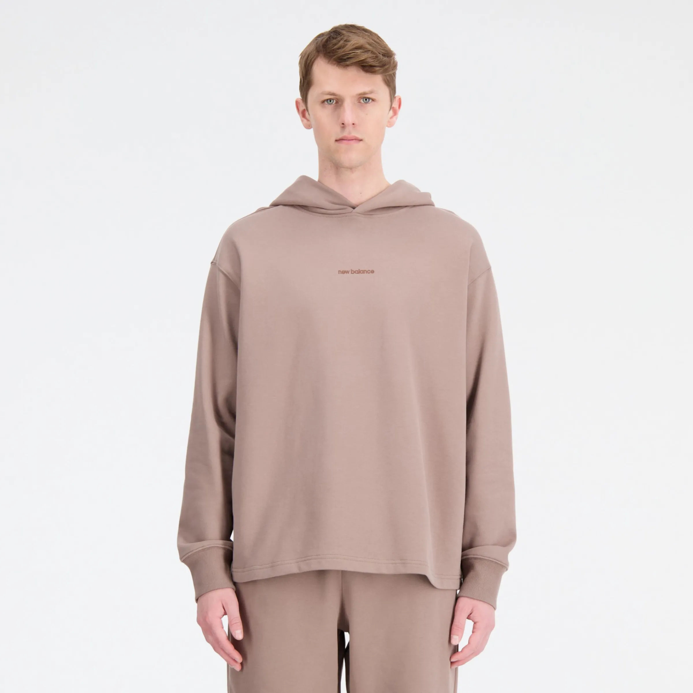 MEN New Balance Hoodies & Sweatshirts|Men'sAthletics Linear Fleece Top