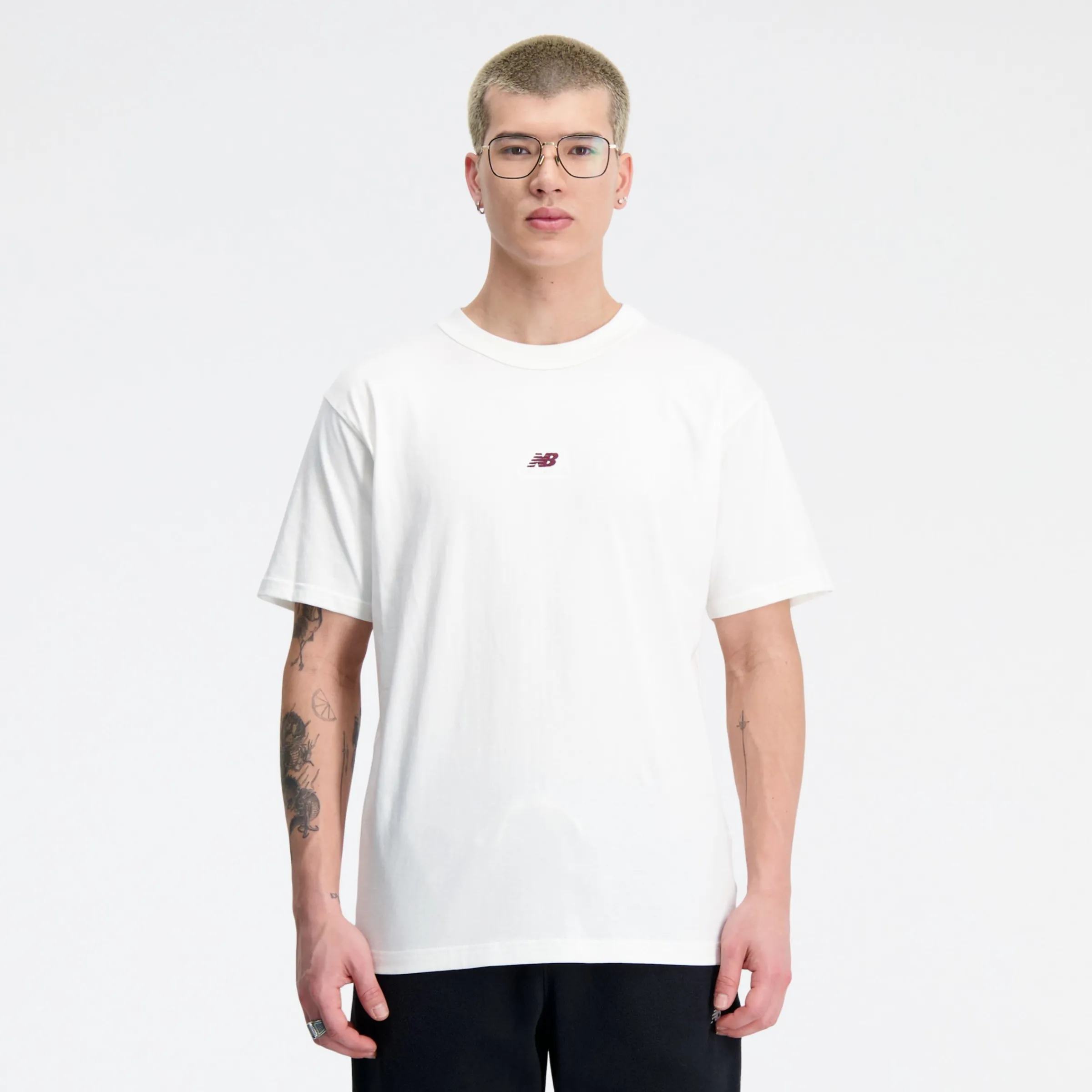 MEN New Balance Shirts|Men'sAthletics Remastered Graphic Cotton Jersey Short Sleeve T-shirt