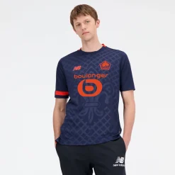 MEN New Balance Clothing|Men'sLille LOSC Third Short Sleeve Jersey