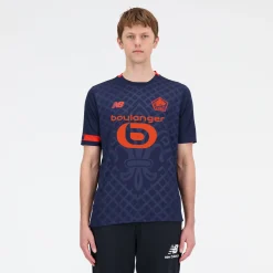 MEN New Balance Clothing|Men'sLille LOSC Third Short Sleeve Jersey