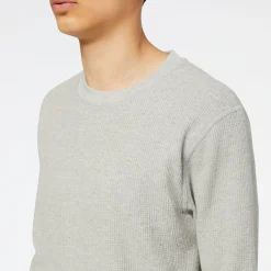 MEN New Balance Shirts|Men'sMADE in USA Long Sleeve Thermal T-Shirt