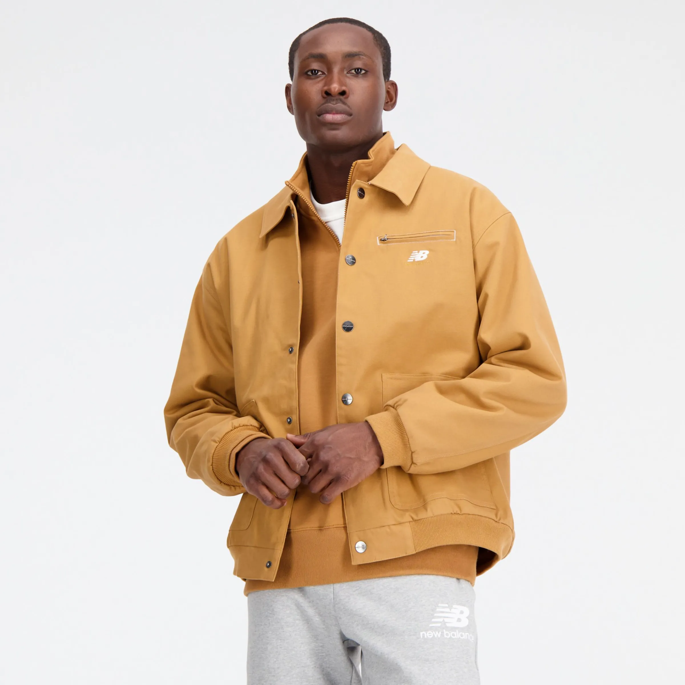 MEN New Balance Jackets & Vests|Men'sNB Athletics Work Jacket