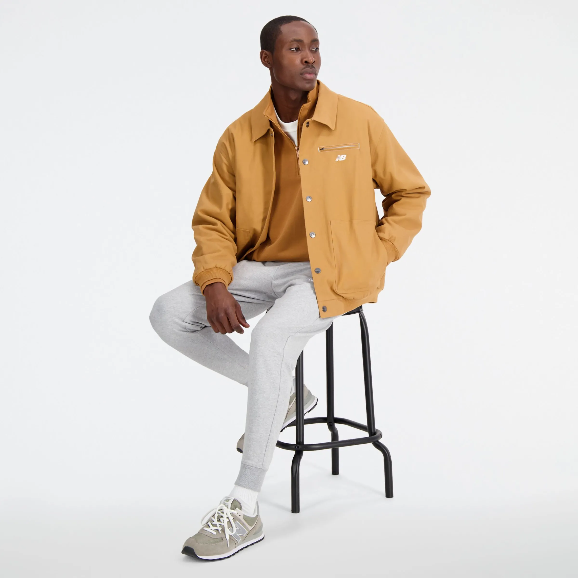 MEN New Balance Jackets & Vests|Men'sNB Athletics Work Jacket