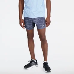 MEN New Balance Shorts|Men'sPrinted Accelerate 5 Inch Short