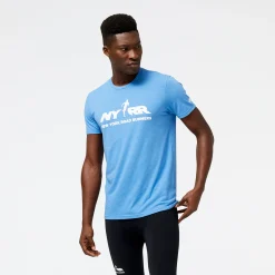 MEN New Balance Shirts|Men'sRun 4 Life Graphic Short Sleeve
