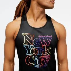 MEN New Balance Shirts|Men'sRun For Life Borough Singlet