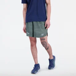 MEN New Balance Shorts|Men'sRun For Life Printed Impact Run 5 Inch Short