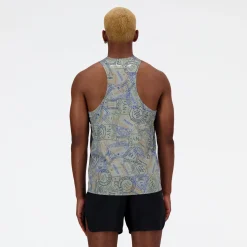 MEN New Balance Clothing|Men'sRun For Life Printed Singlet
