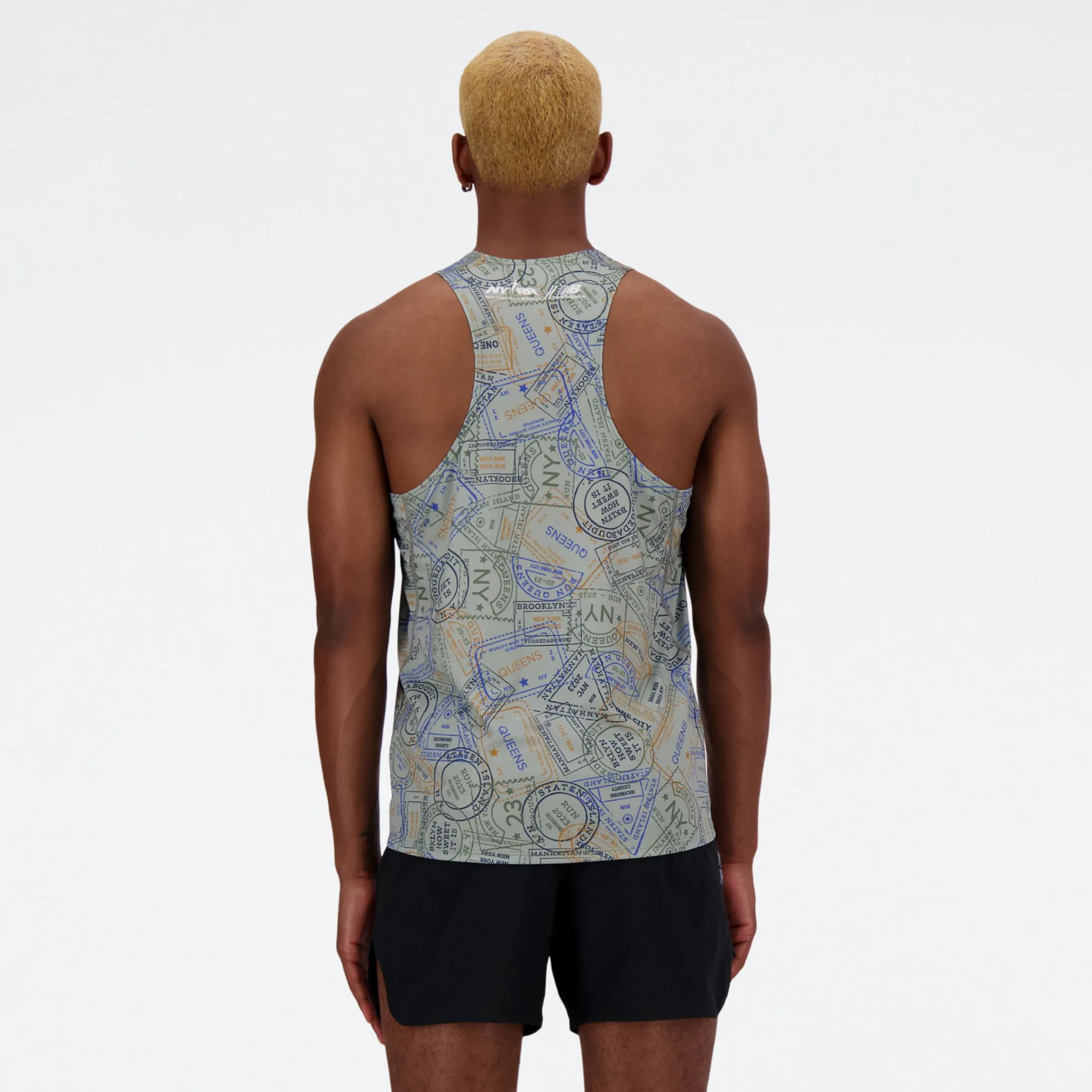 MEN New Balance Clothing|Men'sRun For Life Printed Singlet