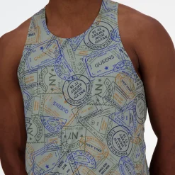 MEN New Balance Clothing|Men'sRun For Life Printed Singlet