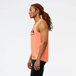 MEN New Balance Shirts|Men'sRun For Life Singlet