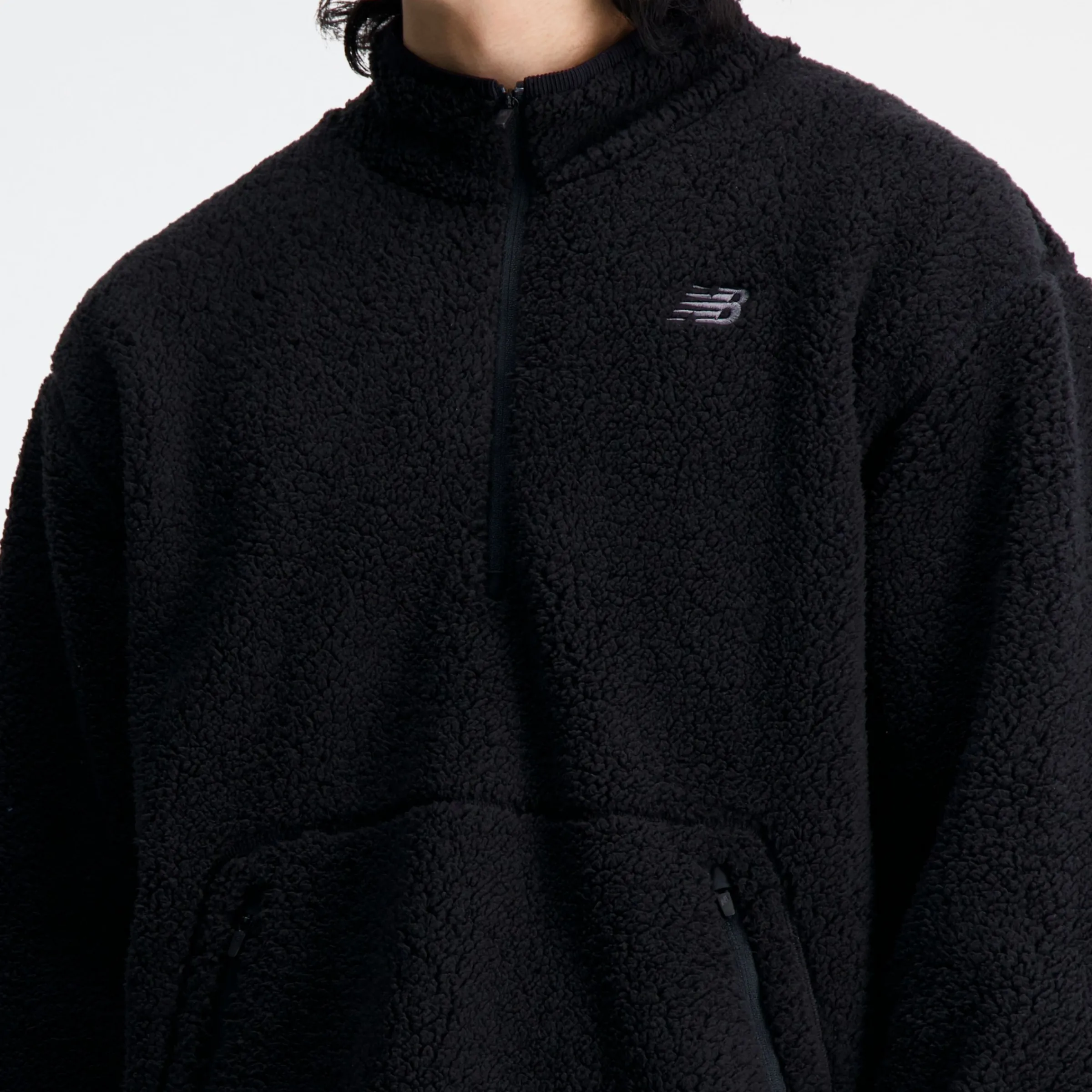 MEN New Balance Hoodies & Sweatshirts|Men'sR.W. Tech Sherpa Pullover