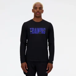 MEN New Balance Clothing|Men'sUnited Airlines NYC Half Training Graphic Long Sleeve