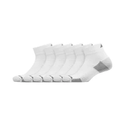 MEN New Balance Accessories and Gear|UnisexCushioned Ankle Socks 6 Pack