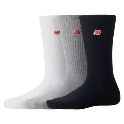 MEN New Balance Accessories and Gear|UnisexNB Patch Logo Crew 3 Pairs