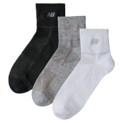 MEN New Balance |UnisexRunning Repreve Ankle Socks 3 Pack