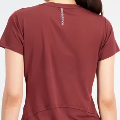 WOMEN New Balance Volleyball|Women'sAccelerate Short Sleeve Top