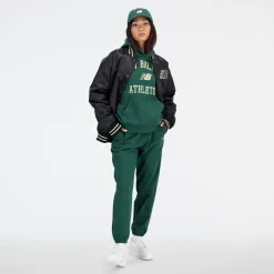 WOMEN New Balance Hoodies & Sweatshirts|Women'sAthletics Varsity Oversized Fleece Hoodie