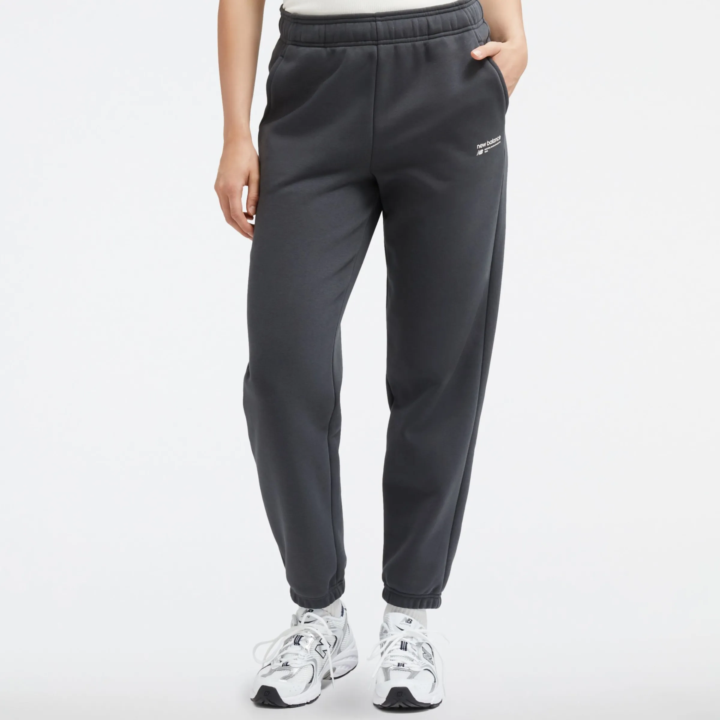 WOMEN New Balance Clothing|Women'sLinear Heritage Brushed Back Fleece Sweatpant