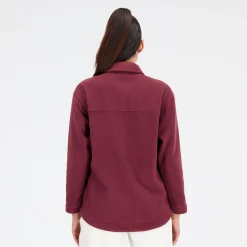 WOMEN New Balance Clothing|Women'sNB Athletics Polarfleece Shacket