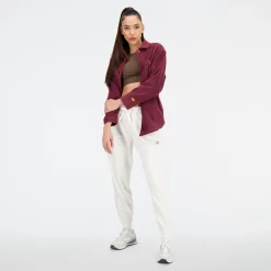 WOMEN New Balance Clothing|Women'sNB Athletics Polarfleece Shacket
