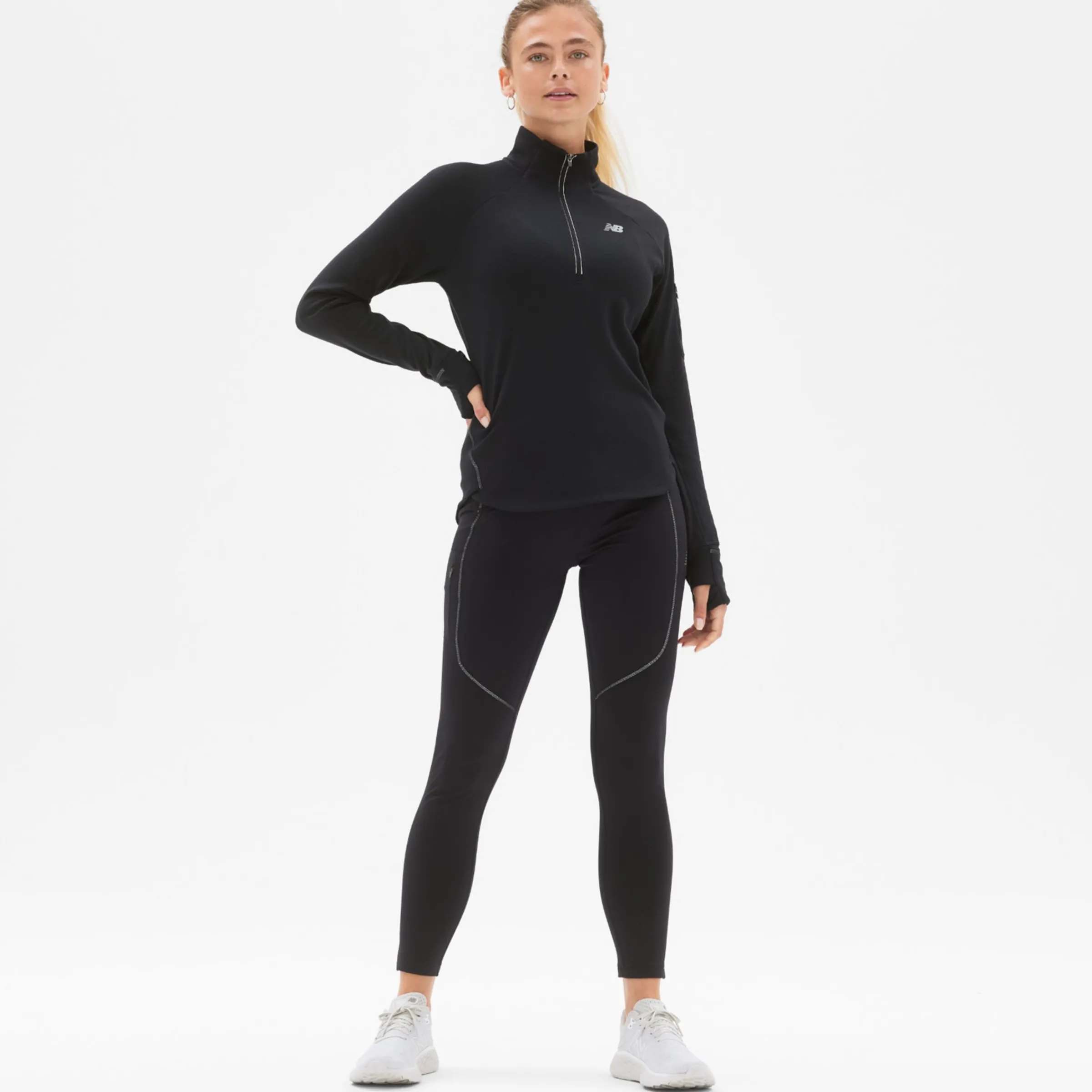 WOMEN New Balance Golf|Women'sNB Heat Grid Half Zip