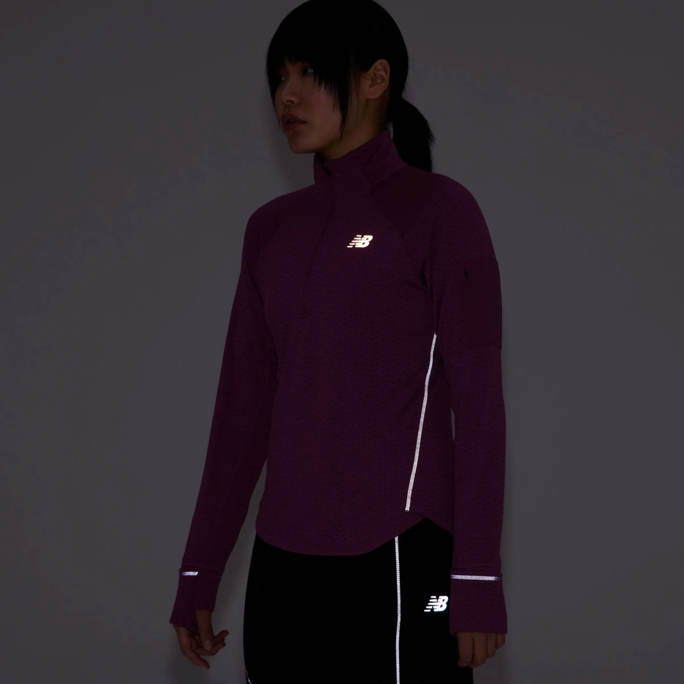 WOMEN New Balance Golf|Women'sNB Heat Grid Half Zip