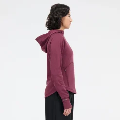 WOMEN New Balance Clothing|Women'sNB Heat Grid Hoodie Pullover