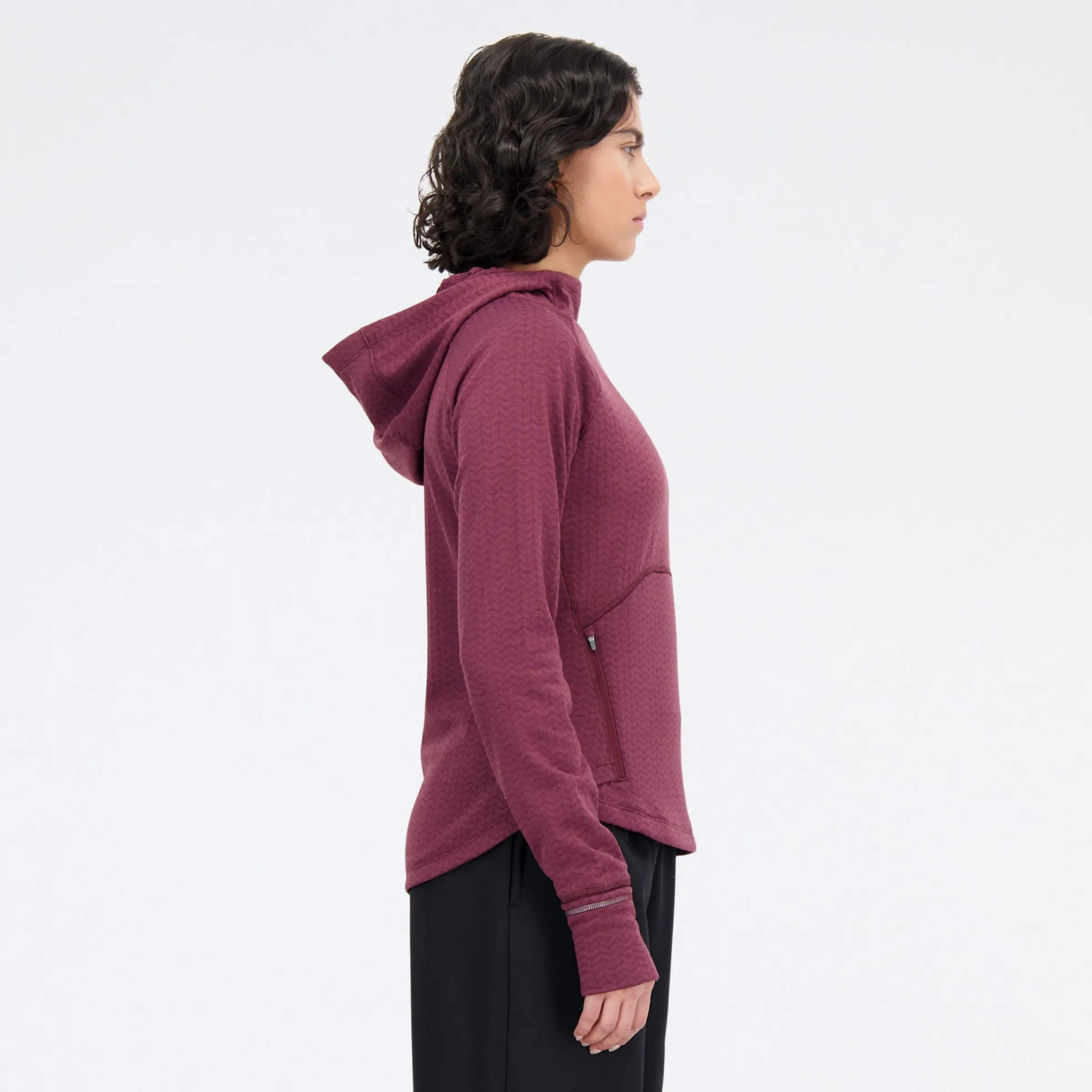 WOMEN New Balance Clothing|Women'sNB Heat Grid Hoodie Pullover