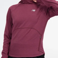WOMEN New Balance Clothing|Women'sNB Heat Grid Hoodie Pullover