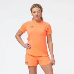 WOMEN New Balance Clothing under $50|Women'sRun For Life Impact Run Short Sleeve