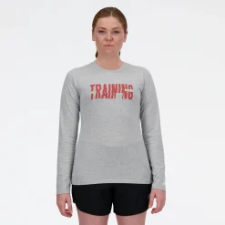 WOMEN New Balance Clothing|Women'sUnited Airlines NYC Half Training Graphic Long Sleeve